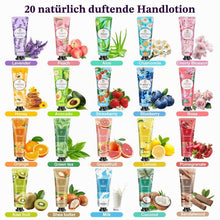 120 Mini Handcreme Set | Duft-Geschenkset für Trockene Hände