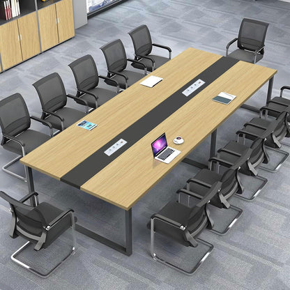 Konferenztisch D360 – Modern, Kabelmanagement & Groß für Büro