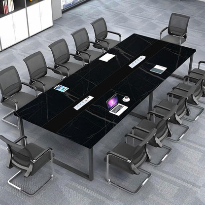Konferenztisch L360 – Modern, Kabeldurchführung, Büro & Meeting