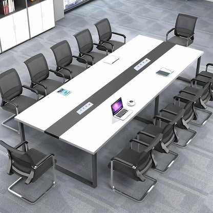 Konferenztisch B460 – Modern, Kabelmanagement & Groß für Büro