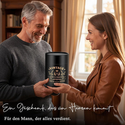 Whisky Geschenkset Männer 1986 – 40. Geburtstag Geschenk mit Glas & Steinen