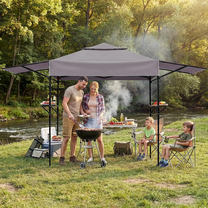 Faltbarer Grillpavillon 380x100x240 cm – Wetterfest & Robust