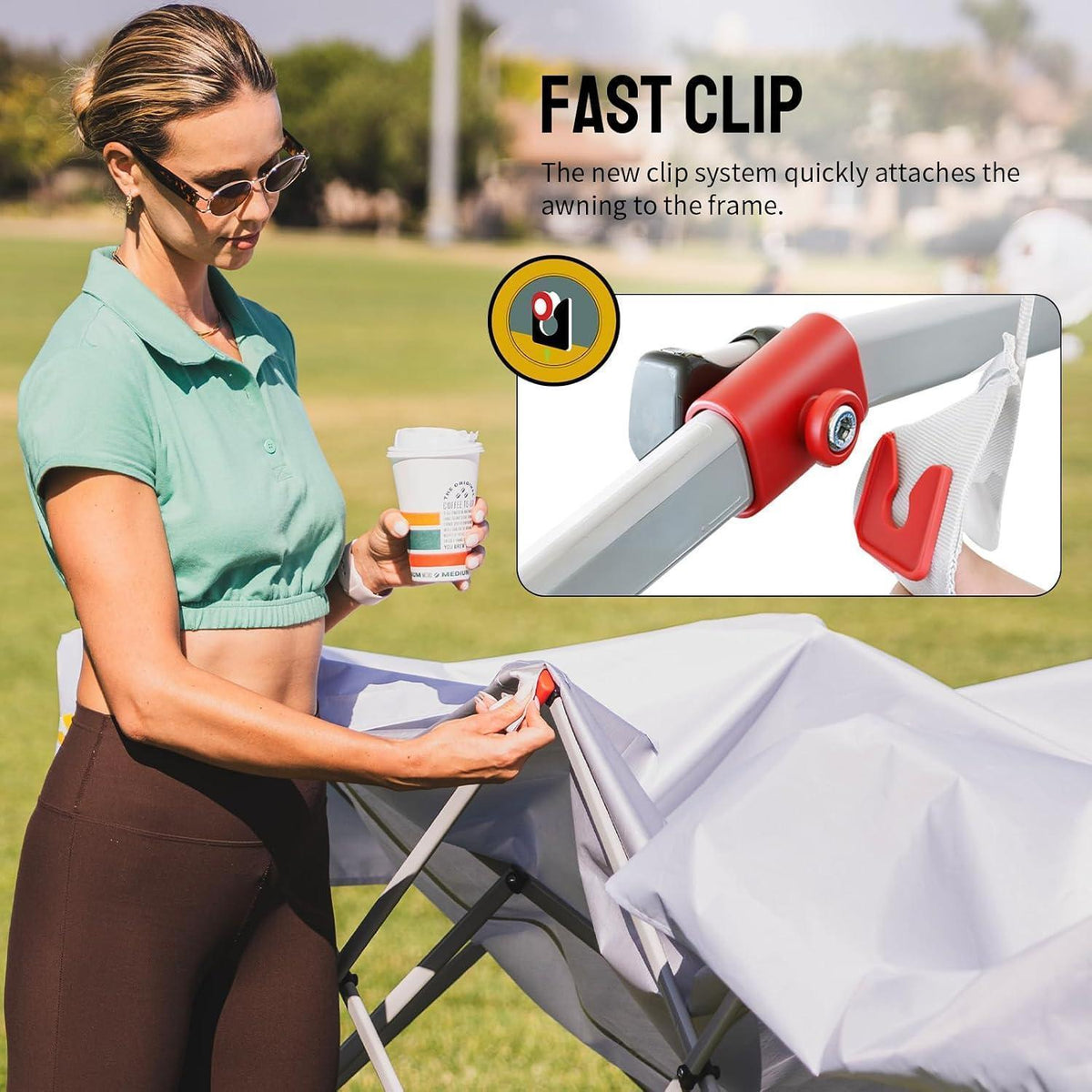 3x3m Pop-Up Pavillon wasserdicht mit Seitenwänden & UV-Schutz