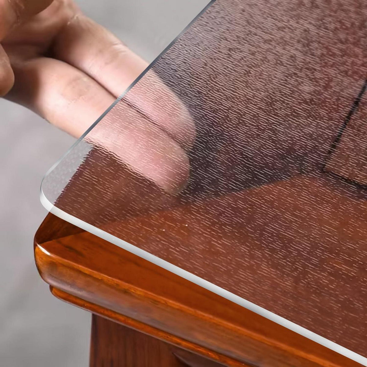Tischfolie transparent 100x200cm – Schutzfolie für Tisch
