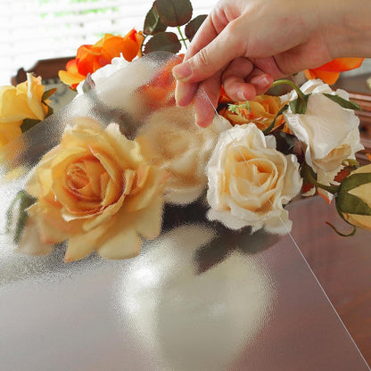Tischfolie transparent 100x240cm Matte Tischschutz PVC