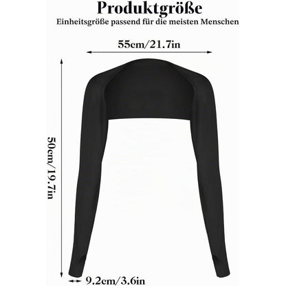 2x UV-Schutz Bolero | Sonnenschutz Armstulpen Damen Kühlender Schal