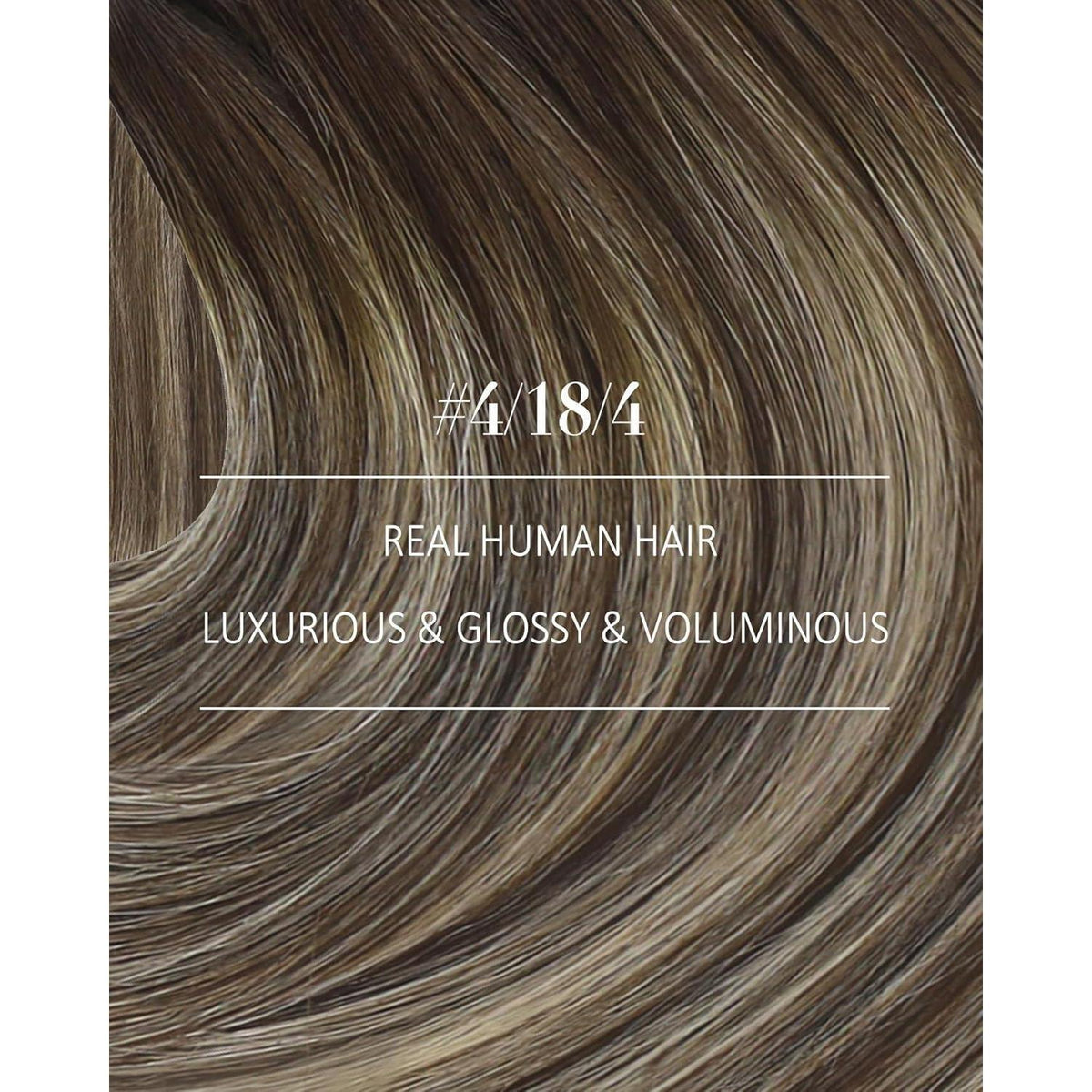 Echthaar Clip-in Extensions Braun 60cm – Volumenerweiterung