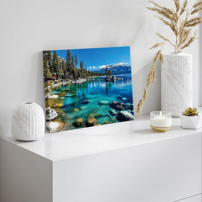 5D Diamond Painting Landschaft mit Rahmen – DIY Bilder für Erwachsene