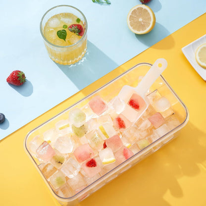 Silikon Eiswürfelform 36 Mulden für Eis, Schokolade & mehr