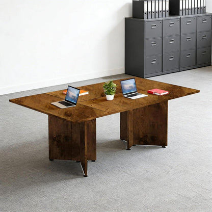 Modularer Konferenztisch, Erweiterbar für 4-12 Personen, 600 cm