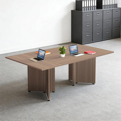 Modularer Konferenztisch, Erweiterbar für 4-12 Personen, 480 cm, Light Brown