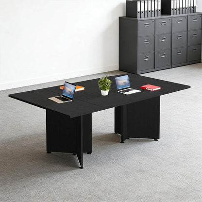 Erweiterbarer Konferenztisch Modular | 400 cm | Schwarz