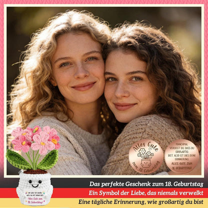 Geschenk 18 Geburtstag Mädchen - Pocket Hug Vergissmeinnicht
