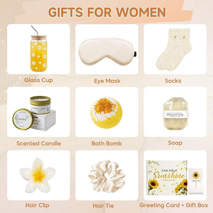 Wellness Geschenkset für Frauen – Entspannung & Freude