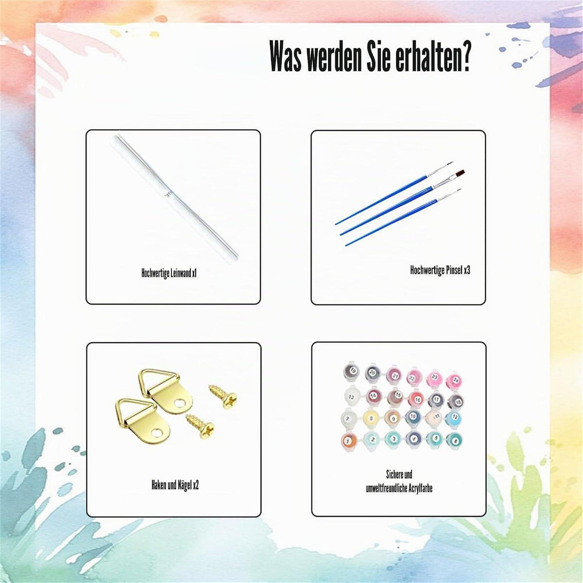 Malen nach Zahlen Leuchtturm für Erwachsene – DIY Bastelset