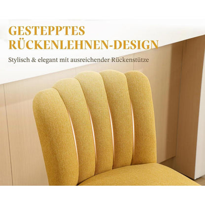 2er-Set Esszimmerstühle Gelb – Modern & Komfortabel