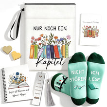 Geschenkset für Buchliebhaber: 6-teiliges Set mit Socken & Zubehör