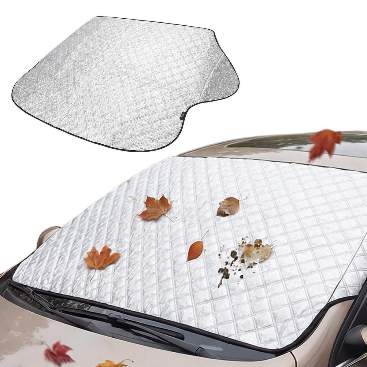Frontscheibenabdeckung Winter – Schneefrei & Sonnenschutz für Autos
