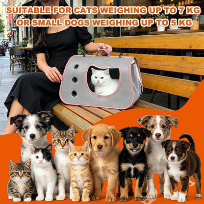 Katzentransporttasche & Hundetasche für kleine Hunde bis 5kg