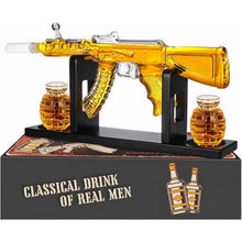 Whisky Dekanter Set mit Gläsern & Trichter – Geschenk für Männer