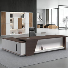 Moderner Schreibtisch mit Stauraum – L-förmiger Bürotisch für Büro & Homeoffice