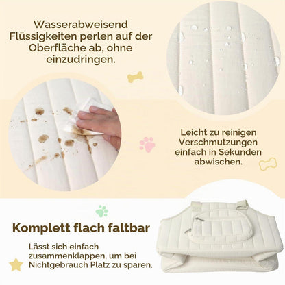 Hundetasche faltbar für kleine Hunde bis 5kg
