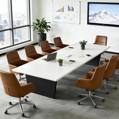 Moderner Konferenztisch 200x100cm – Stabiler Besprechungstisch für Büro