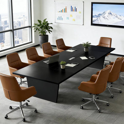 Moderner Konferenztisch 160x100cm – Stabiler Besprechungstisch für Büro