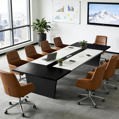 Moderner Konferenztisch 160x80cm – Stabiler Besprechungstisch für Büro