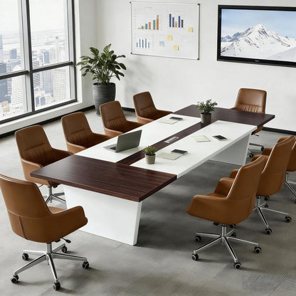 Moderner Konferenztisch Groß – Besprechungstisch für Büro & Meeting