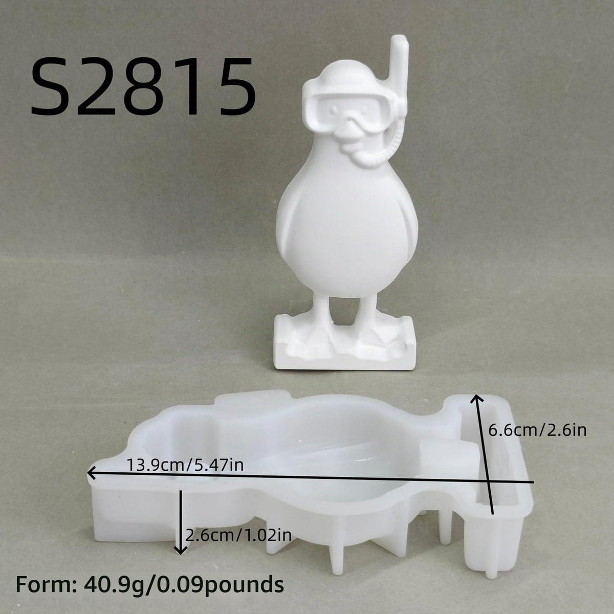 6x Möwe Silikonform Maritim – Gießformen für Kerzen & Seife