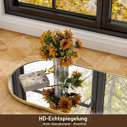 Ganzkörperspiegel 165x57 cm – Stand- & Wandspiegel Gold