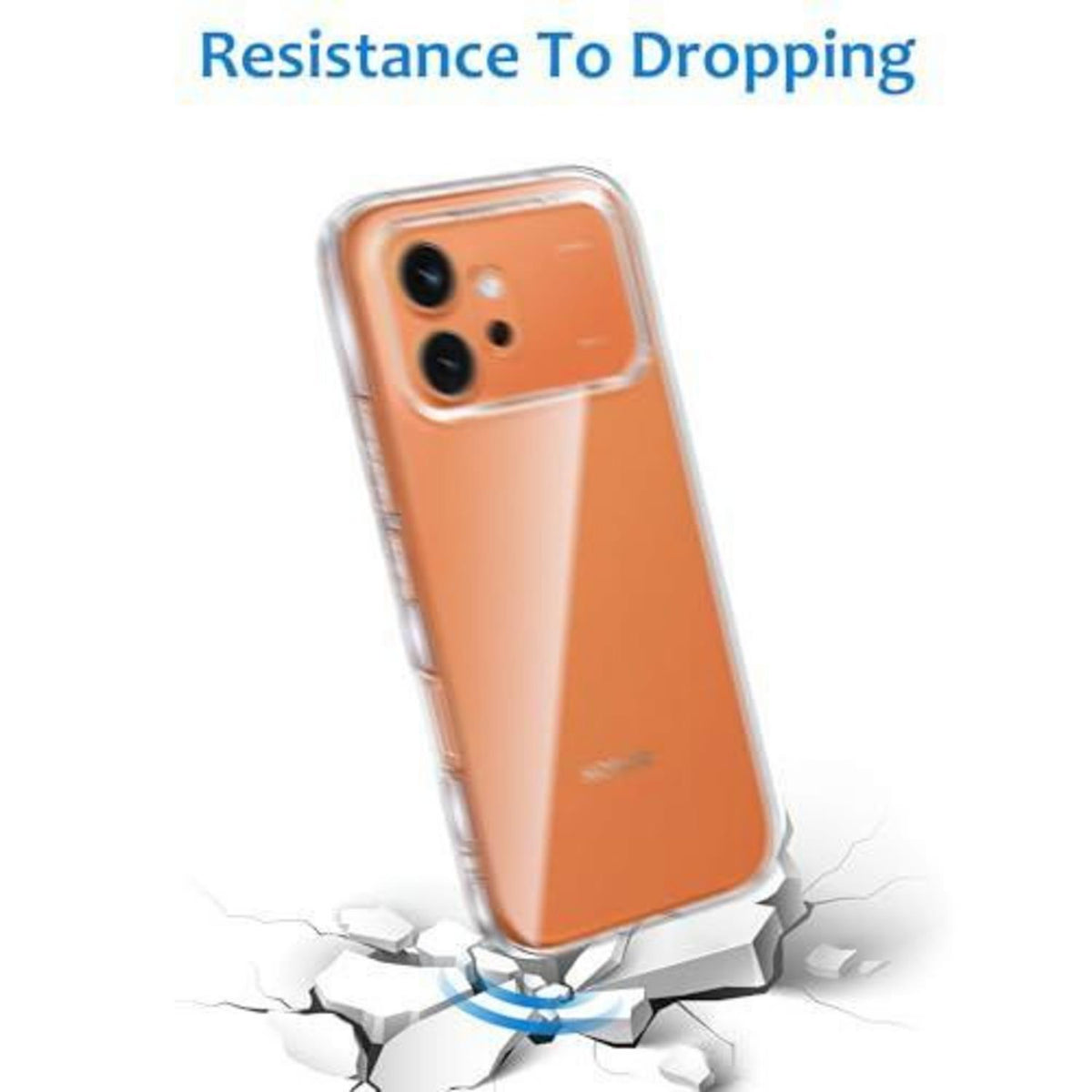 Transparente Honor 600 5G Hülle mit Displayschutz aus Glas