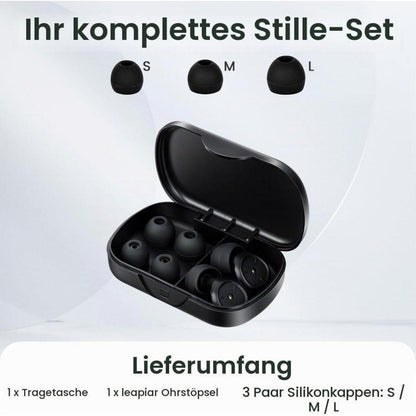 Schlaf-Ohrstöpsel 50dB – Ultraweiche, Wiederverwendbare