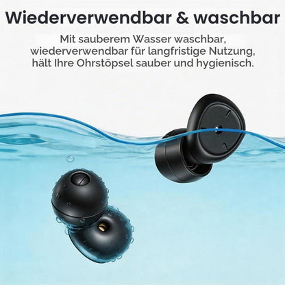 Schlaf-Ohrstöpsel 50dB – Ultraweiche, Wiederverwendbare