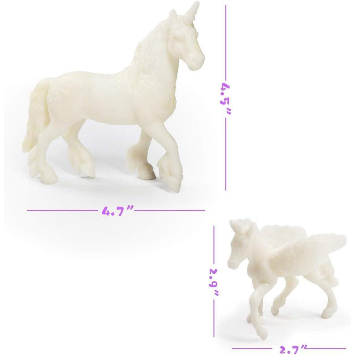 DIY Einhorn Malset für Kinder – 6 Einhörner zum Dekorieren