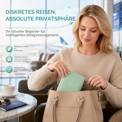 Wasserdichter Pillen Organizer 14 Tage – Tablettenbox für Reisen