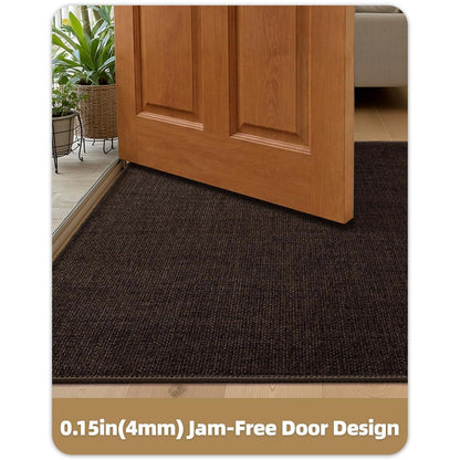 Schmutzfangmatte Innen 120x180cm Kaffeebraun – Modern & Rutschfest