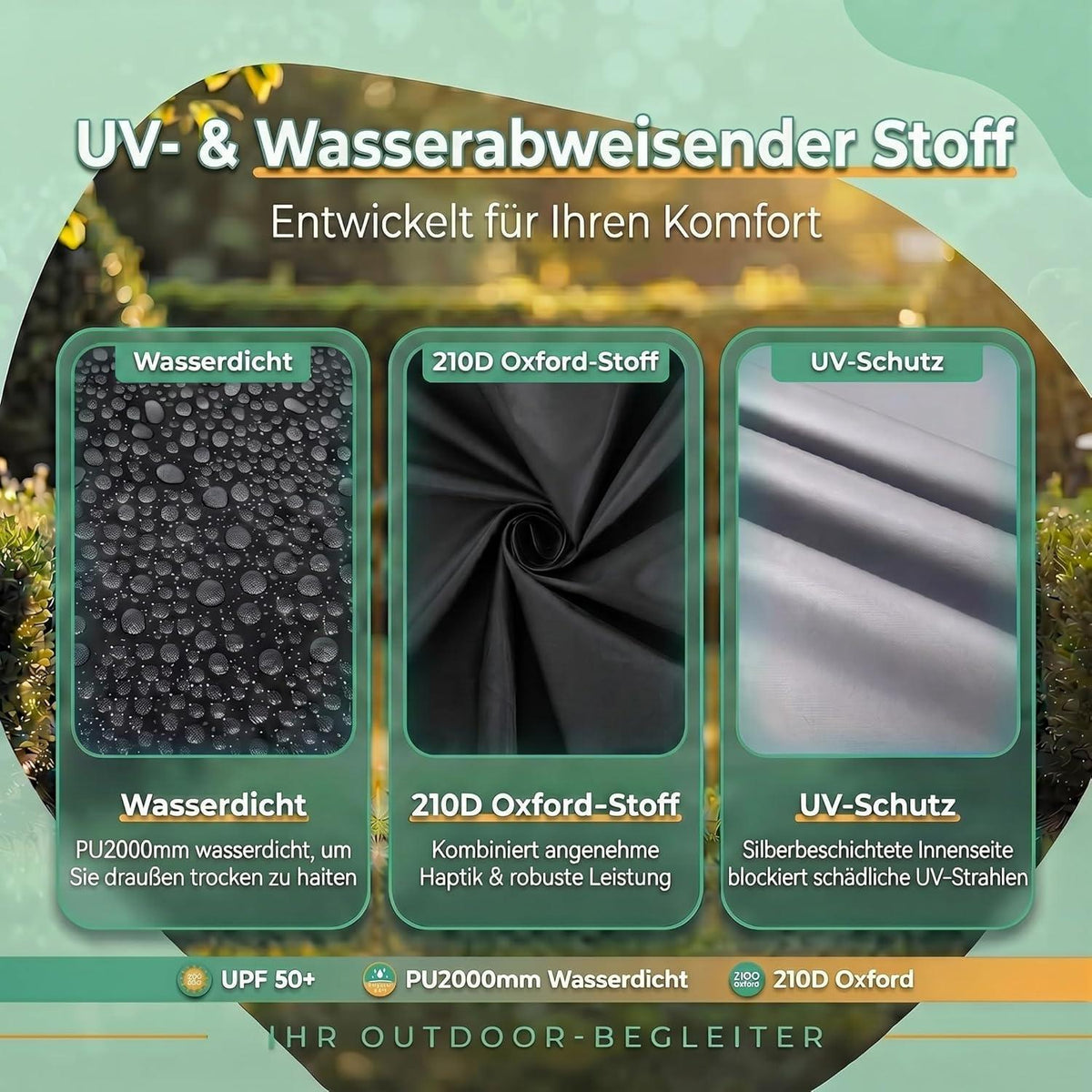 Faltpavillon 3x3 Wasserdicht mit Seitenwänden – Partyzelt & Festzelt