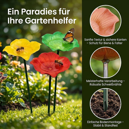 Vogeltränke Metall – Winterfest & Bienentränke für den Garten