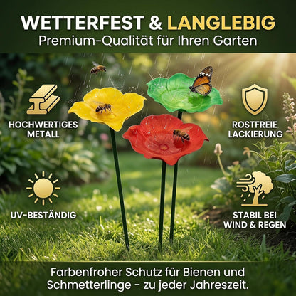 Vogeltränke Metall – Winterfest & Bienentränke für den Garten