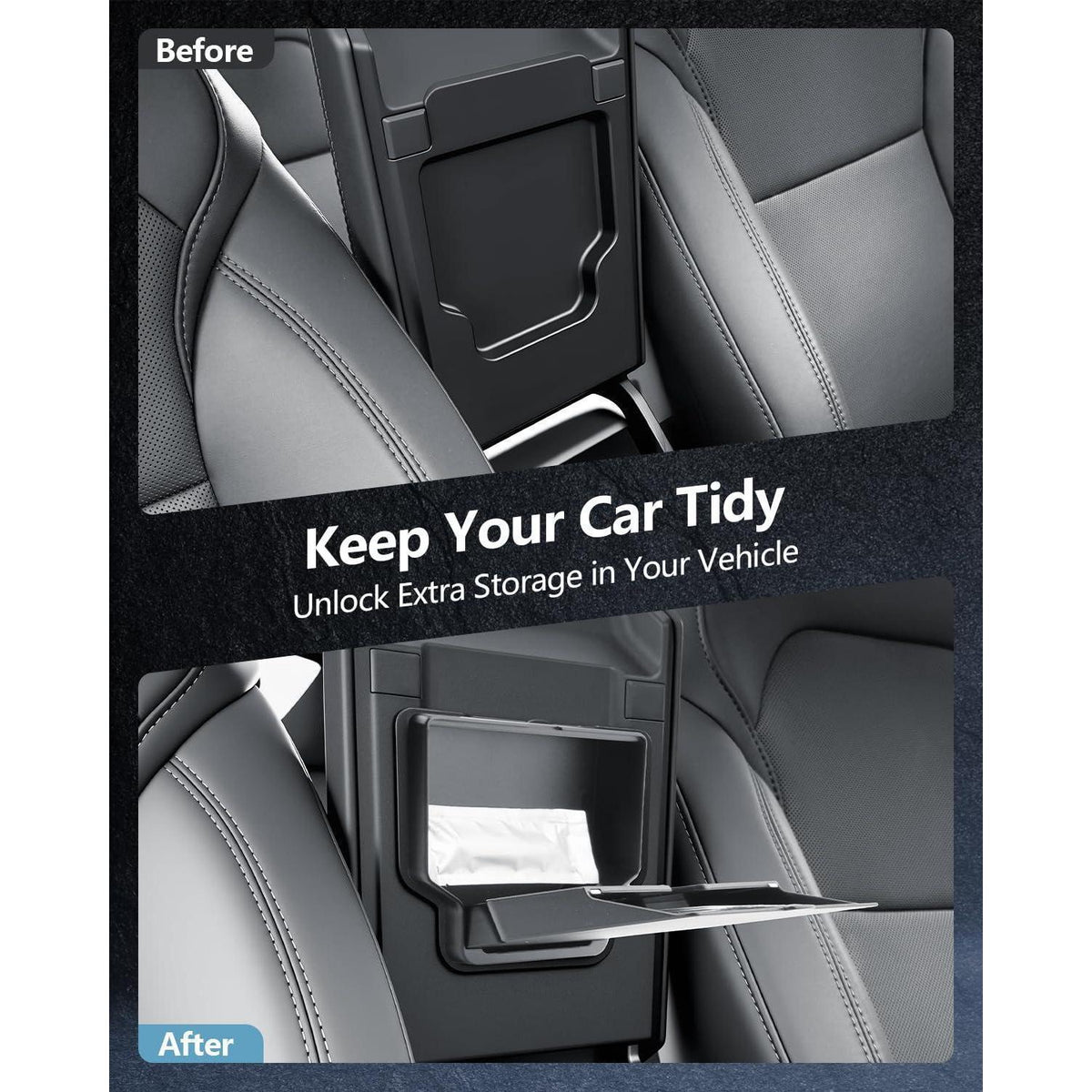 Tesla Model Y Mittelkonsole Organizer 5-tlg.