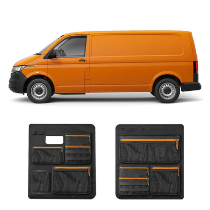 VW T5 T6 Heckklappen Organizer | Scheunentor Tasche 2er Set