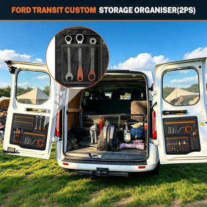 Heckklappen Organizer für Ford Transit Custom – 2er Set