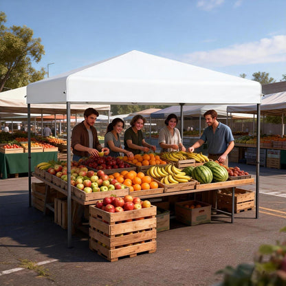 3x3 Pavillon Wasserdicht – Pop-Up Partyzelt für Garten & Outdoor
