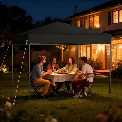 3x3 Pavillon Wasserdicht – Pop-Up Partyzelt für Garten & Outdoor