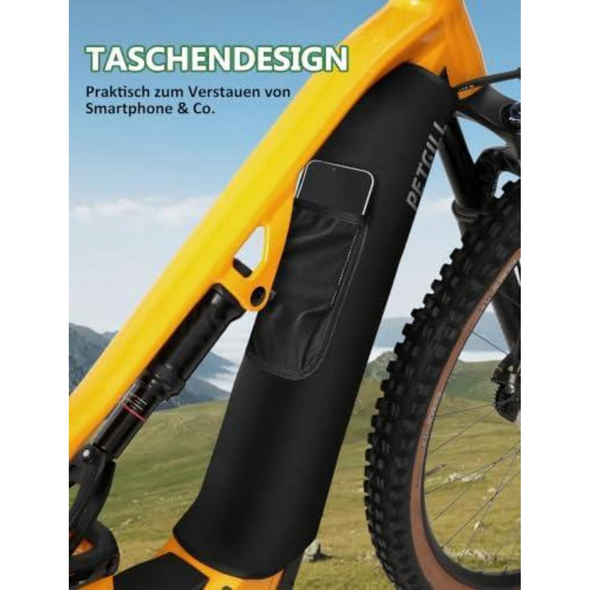 E-Bike Akku Schutzhülle 2er Pack – Wasserdicht & Kälteschutz