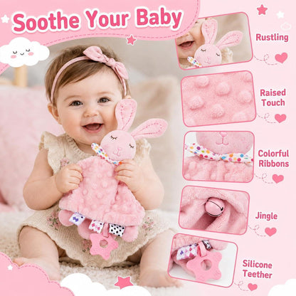 9-teiliges Baby Geschenkset mit Korb – Perfekte Erstausstattung