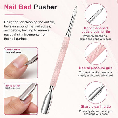 Nagelhautzange Set – Professioneller Nagelhautentferner & Schieber