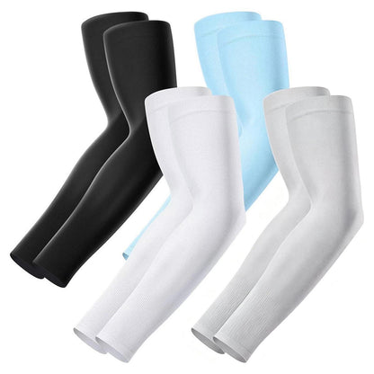 4er-Set UV-Schutz Armlinge Damen Herren – Kühlung & Komfort